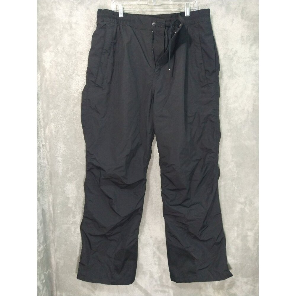 5.11 Tactical Pants Mens XL Black Nylon Rain Waterproof Straight Leg High Rise